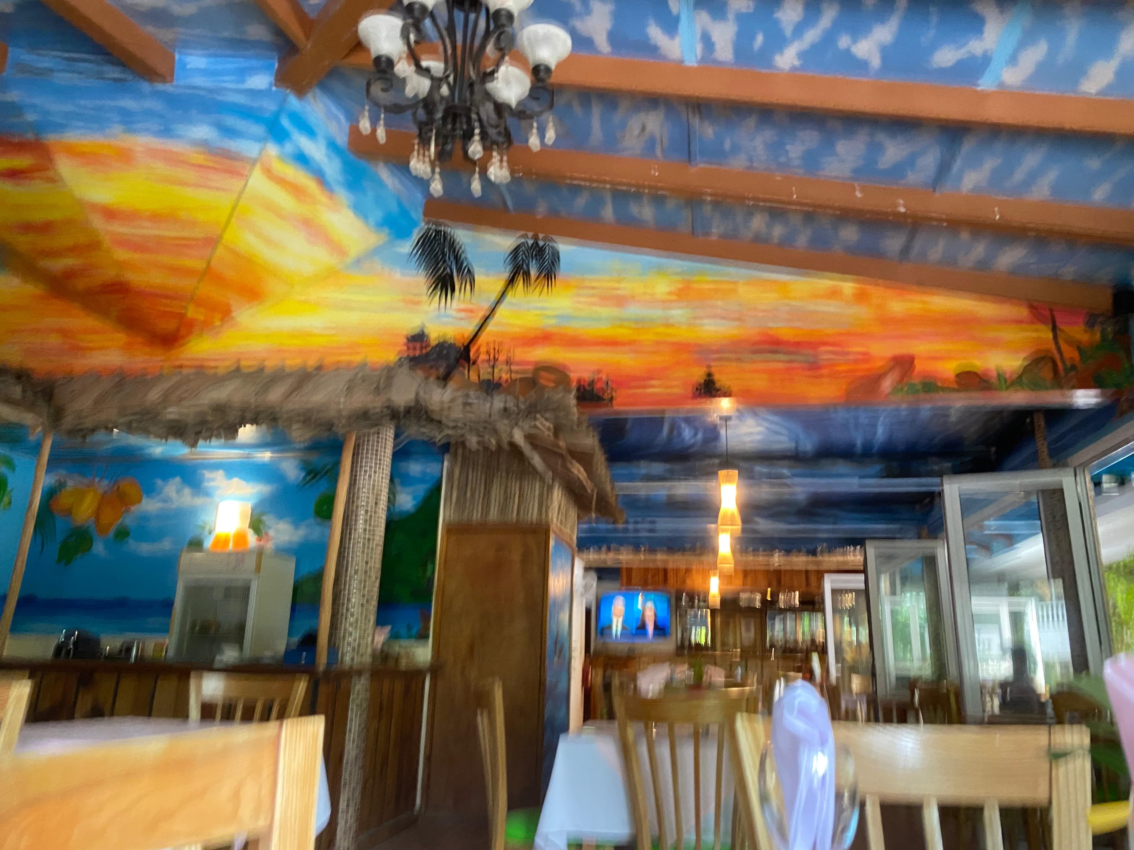 Ocean-Mural Dining Room